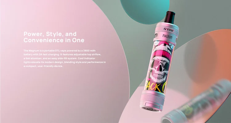 Kit Magnum Aspire utilisation facile